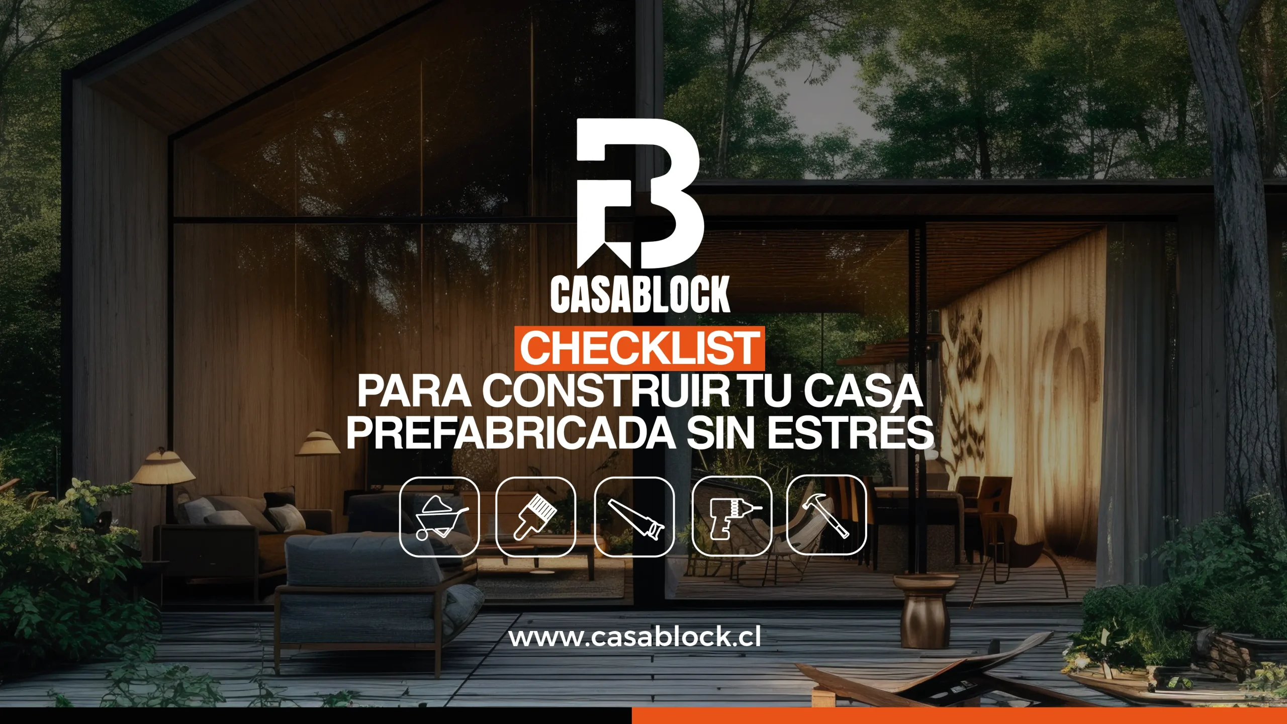 Casablock – Construye tu casa soñada sin estrés Casa modular moderna rodeada de naturaleza - Construcción sin estrés con Casablock
